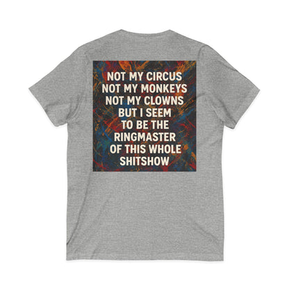 Ringmaster Unisex Short Sleeve V-Neck Tee