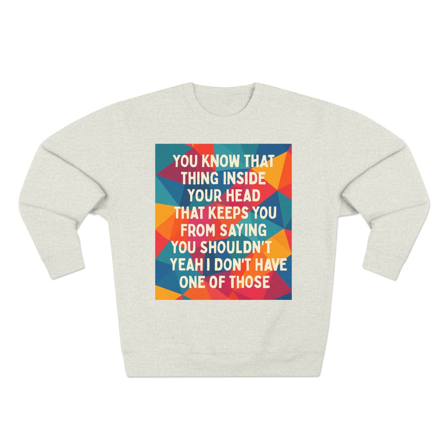 No Filter Unisex Crewneck Sweatshirt