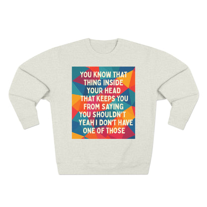 No Filter Unisex Crewneck Sweatshirt