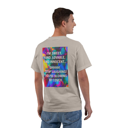 Blowing My Cover Men's Short-Sleeve Crewneck Tee