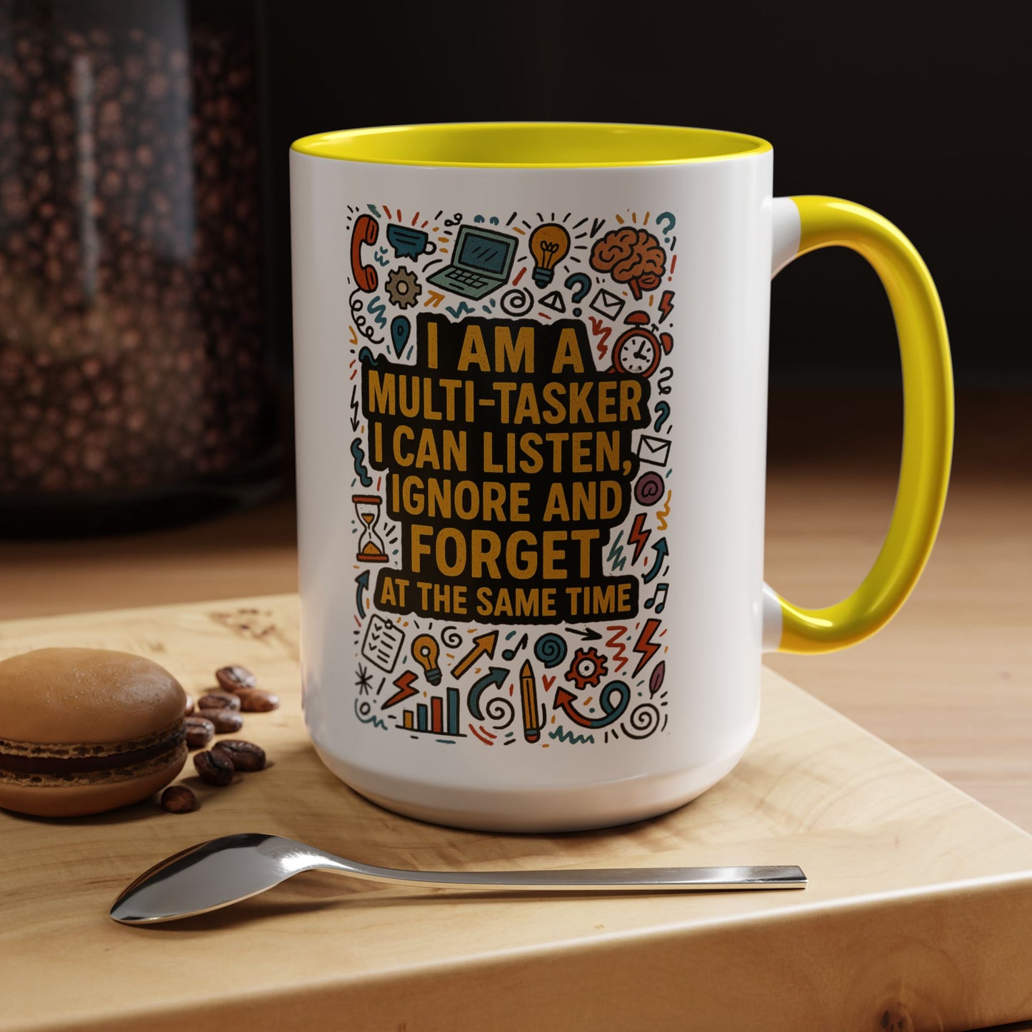 Multi-Tasker 2-Tone Coffee Mug