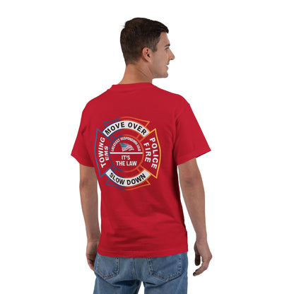 Let First Responders Live Men's Short-Sleeve Crewneck Tee