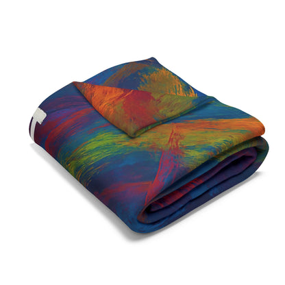Kind Of Crazy Arctic Fleece Blanket