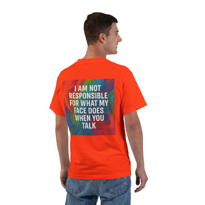 When You Talk Men's Short-Sleeve Crewneck Tee