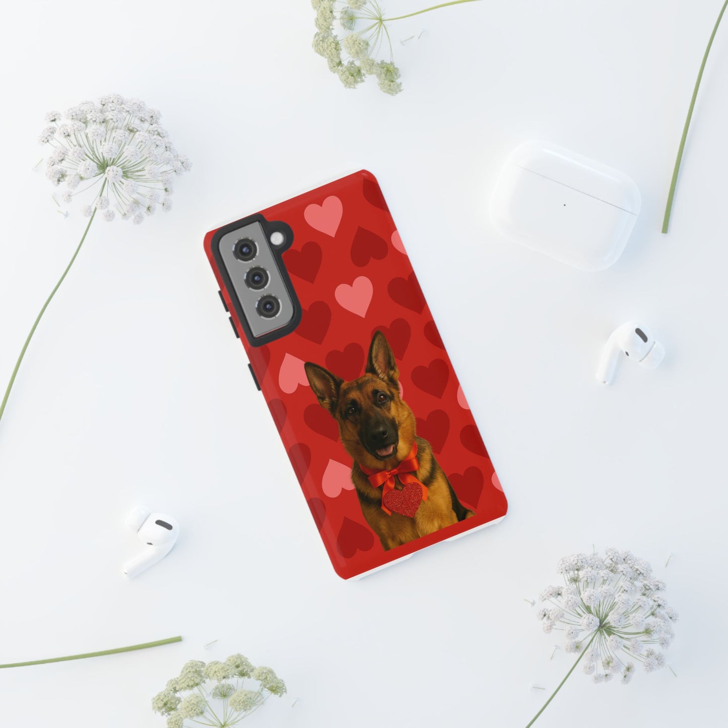 Cupid's Companion German Shepherd Samsung Case