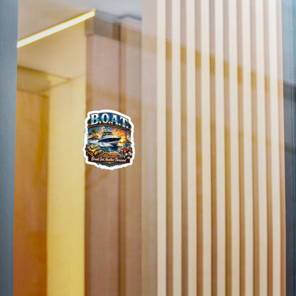 B.O.A.T. Vinyl Decal