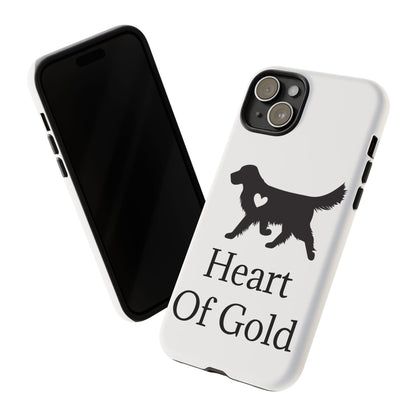 Heart Of Gold iPhone Case