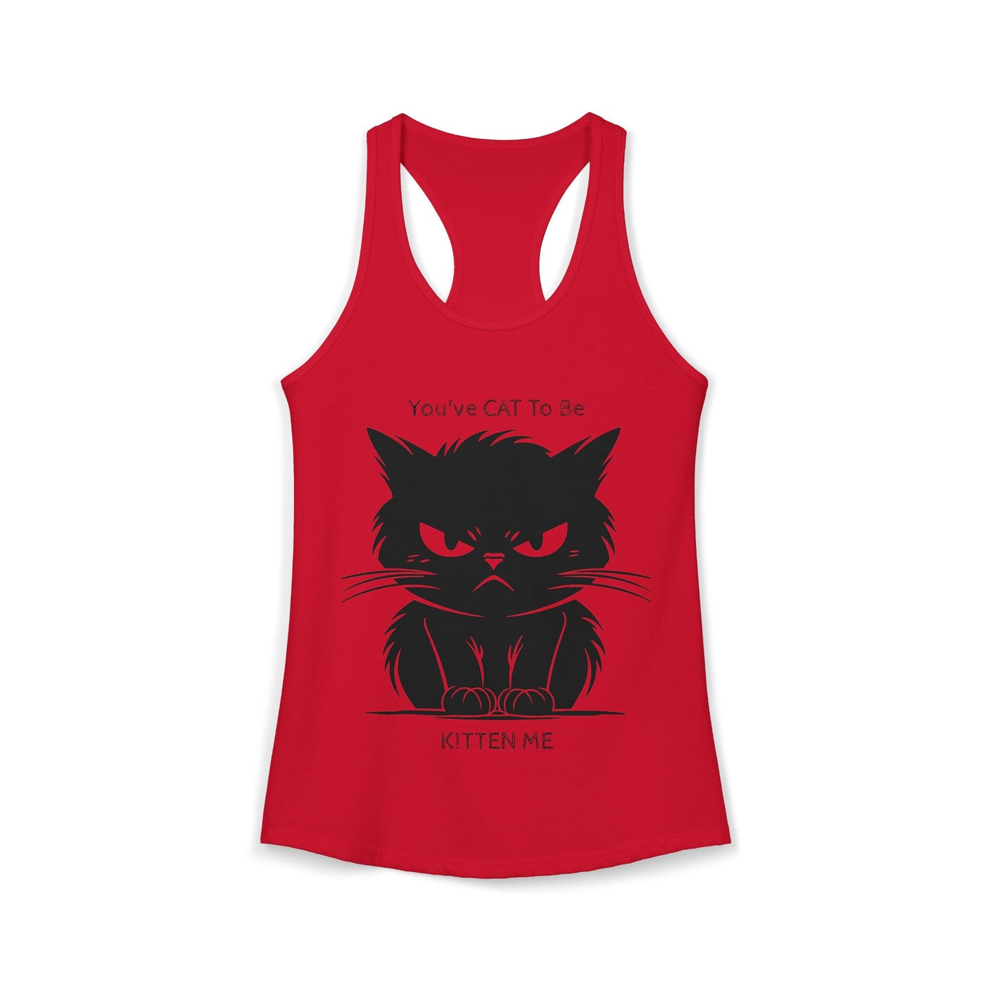 KITTEN Me Women's Racerback Tank