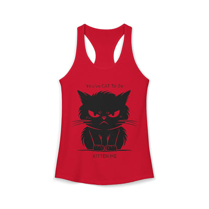 KITTEN Me Women's Racerback Tank