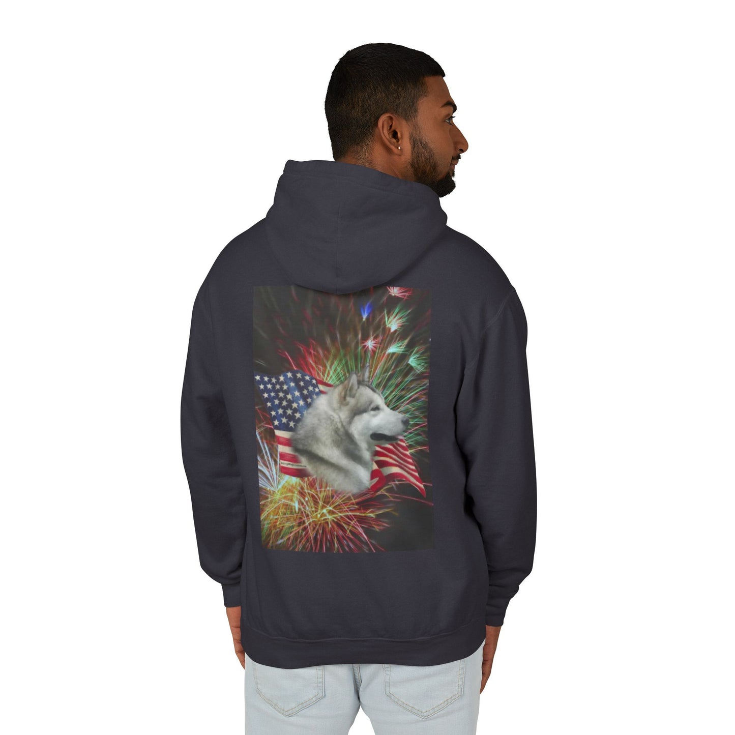 American Malamute Unisex Lightweight Hoodie