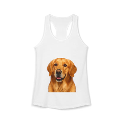 Golden Head Women's Racerback Tank