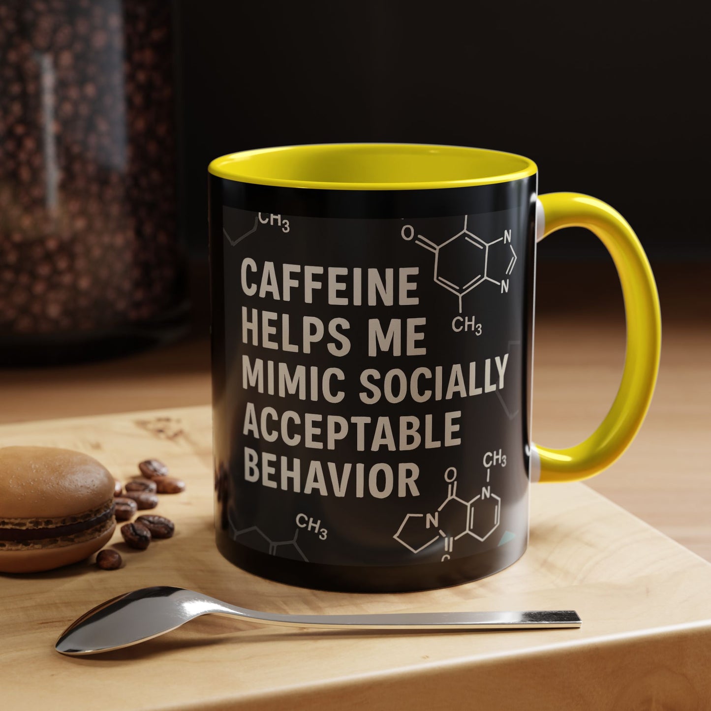 Socially Acceptable 2-Tone Coffee Mug