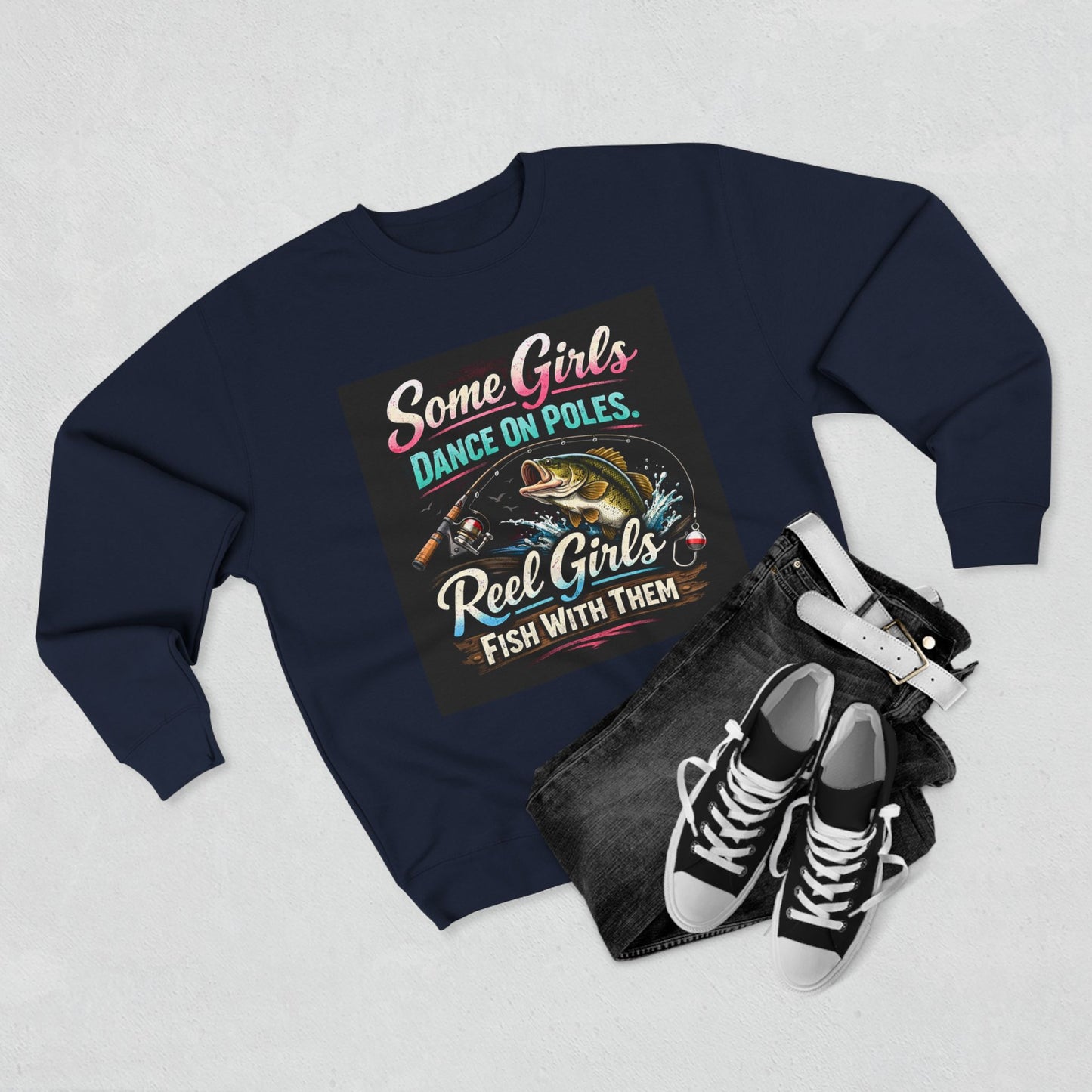 Reel Girls Unisex Crewneck Sweatshirt
