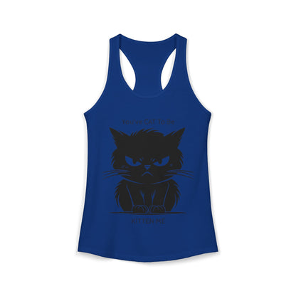 KITTEN Me Women's Racerback Tank