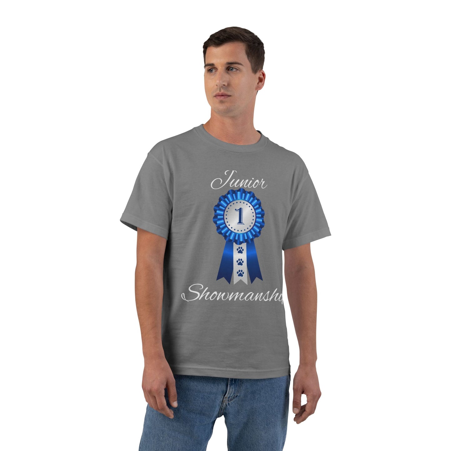 Junior Showmanship Men's Short-Sleeve Crewneck Tee