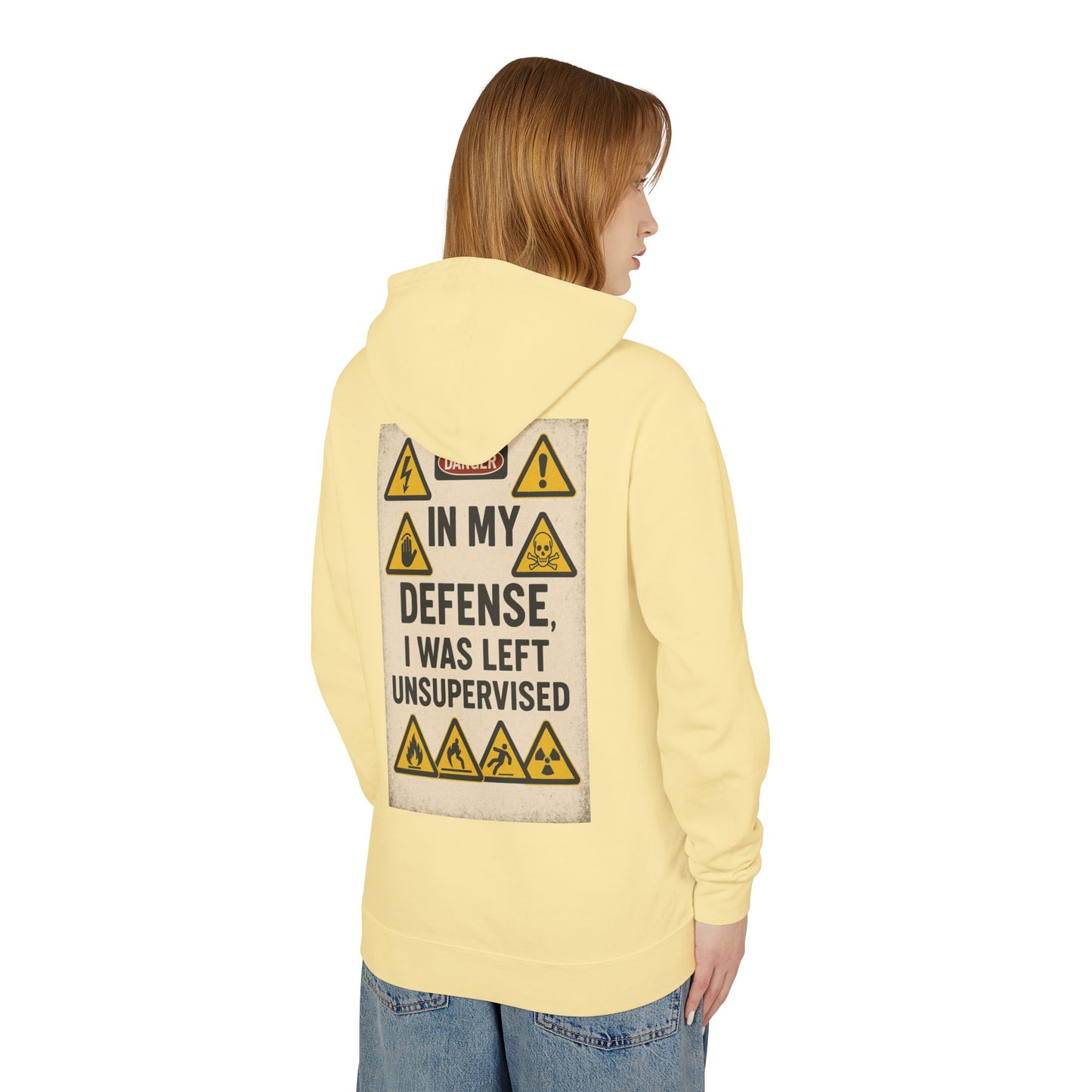 Unsupervised Unisex Lightweight Hoodie
