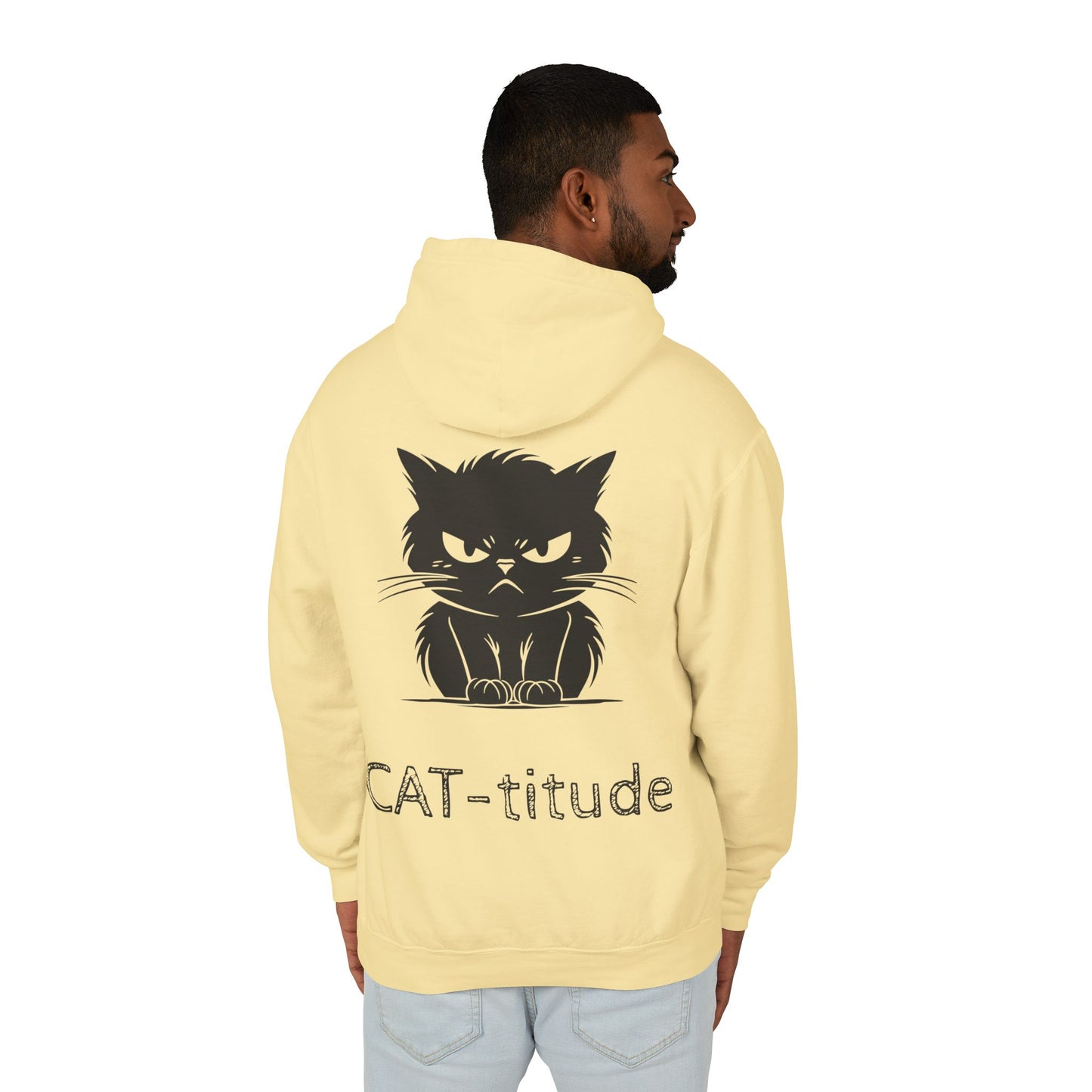 CAT-titude Unisex Lightweight Hoodie