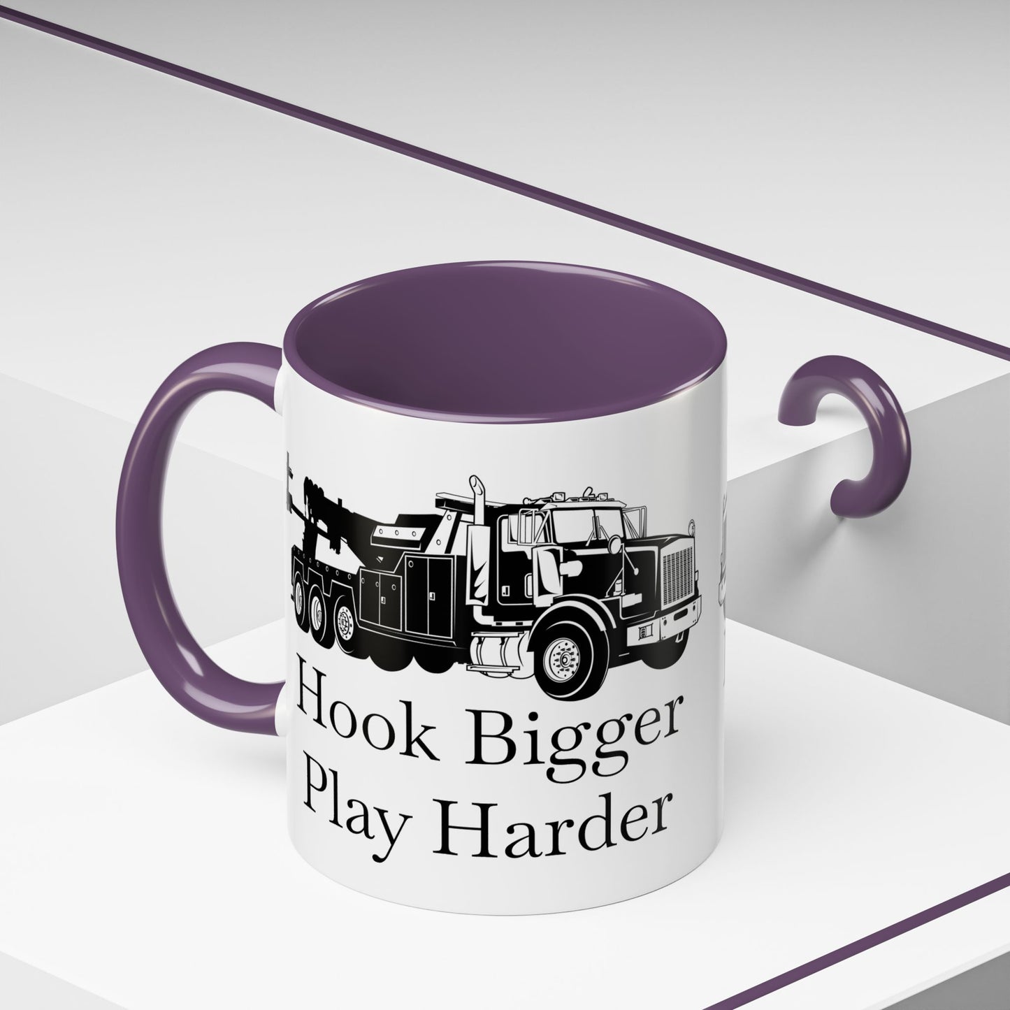 Hook Bigger 2-Tone Coffee Mug