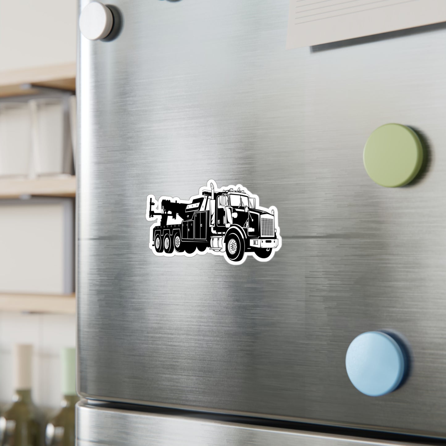 Heavy Tow Truck Vinyl Decal