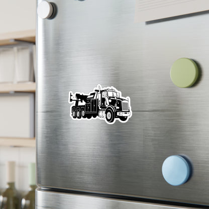 Heavy Tow Truck Vinyl Decal