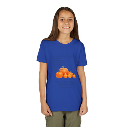 Fall In The South Youth Unisex Short Sleeve Crewneck Tee