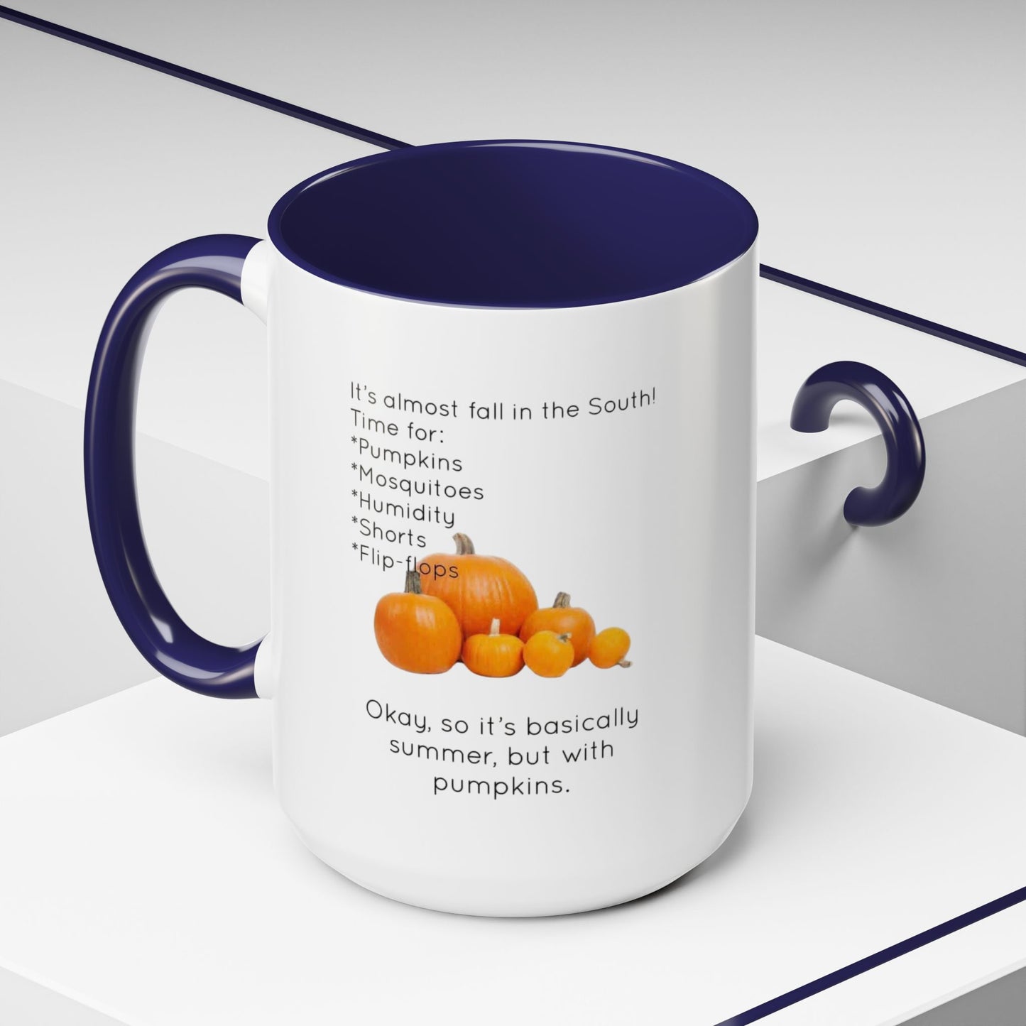 Fall In The South 2-Tone Coffee Mug