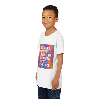 Fix My Face Youth Unisex Short Sleeve Crewneck Tee