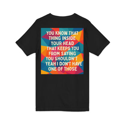 No Filter Unisex Short Sleeve V-Neck Tee