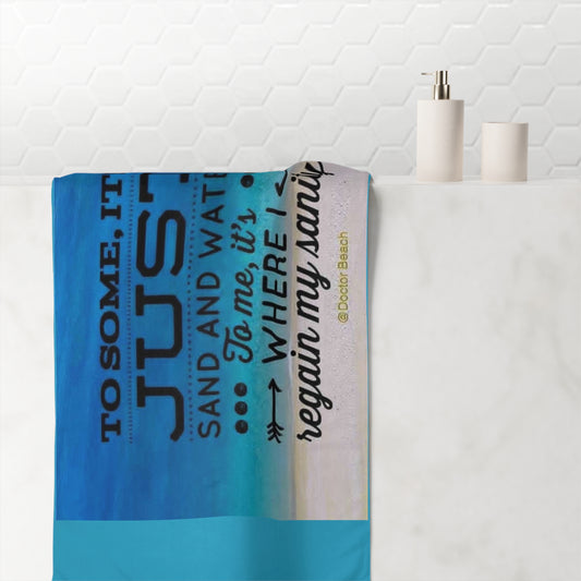 Dr. Beach Mink-Cotton  Beach Towel