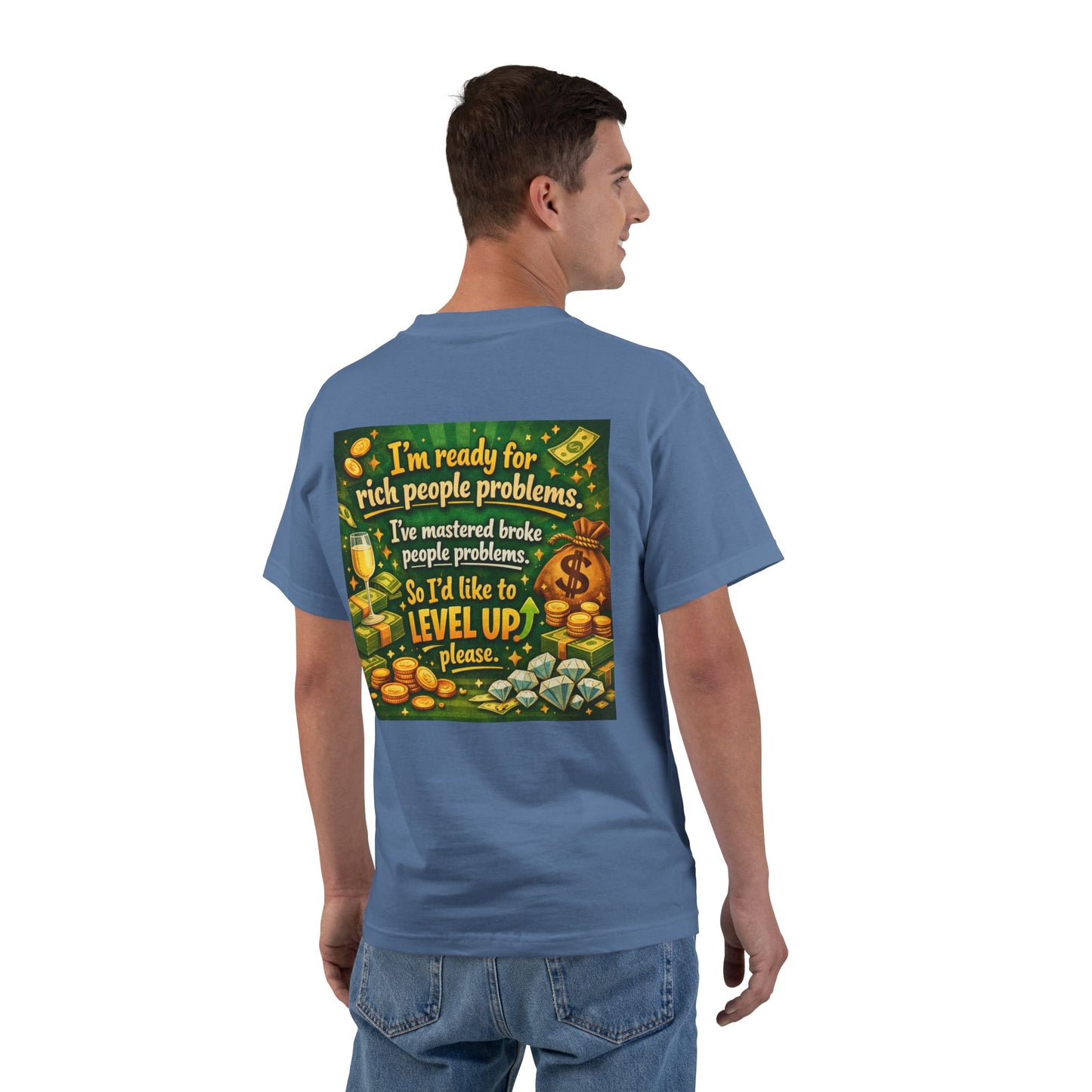 Level Up Men's Short-Sleeve Crewneck Tee