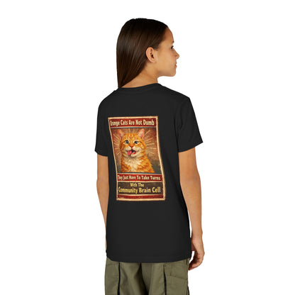 Community Brain Cell Youth Unisex Short Sleeve Crewneck Tee