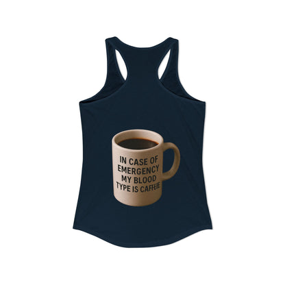 Blood Type Women's Racerback Tank