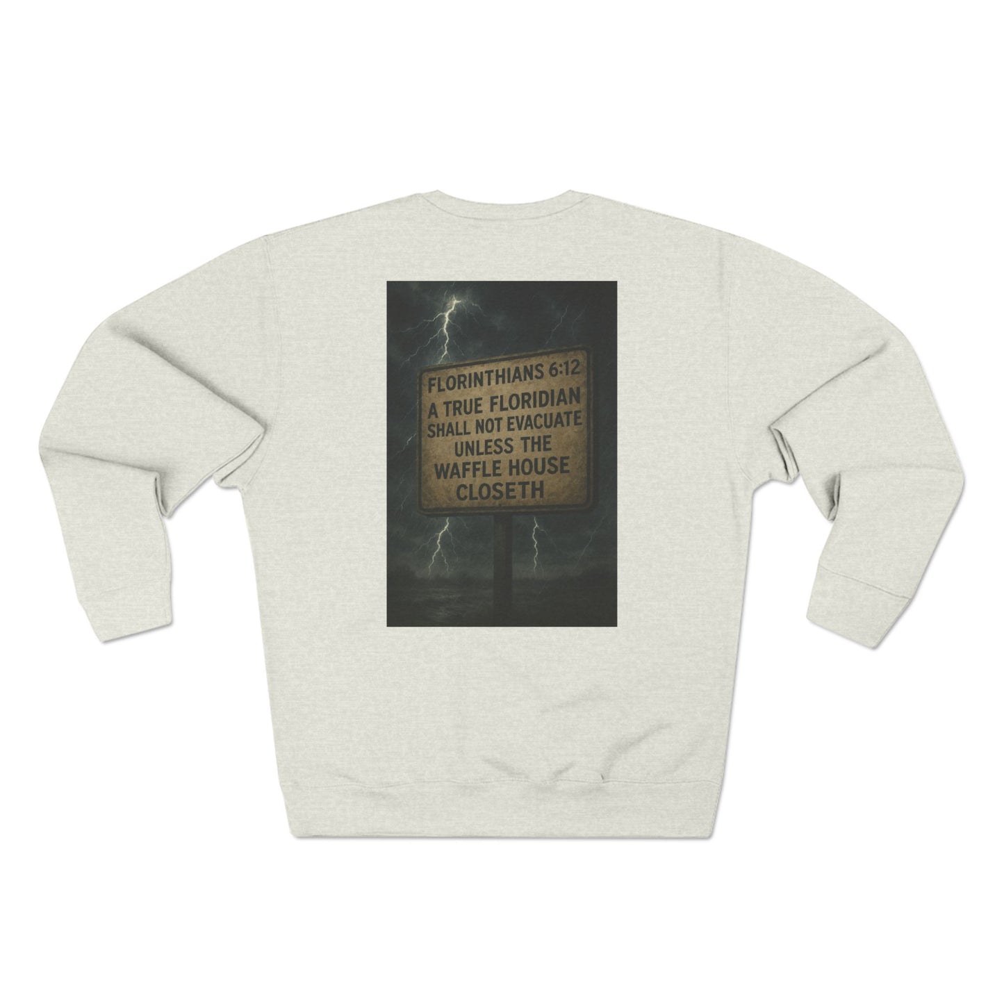 Florinthians 6:12 Unisex Crewneck Sweatshirt