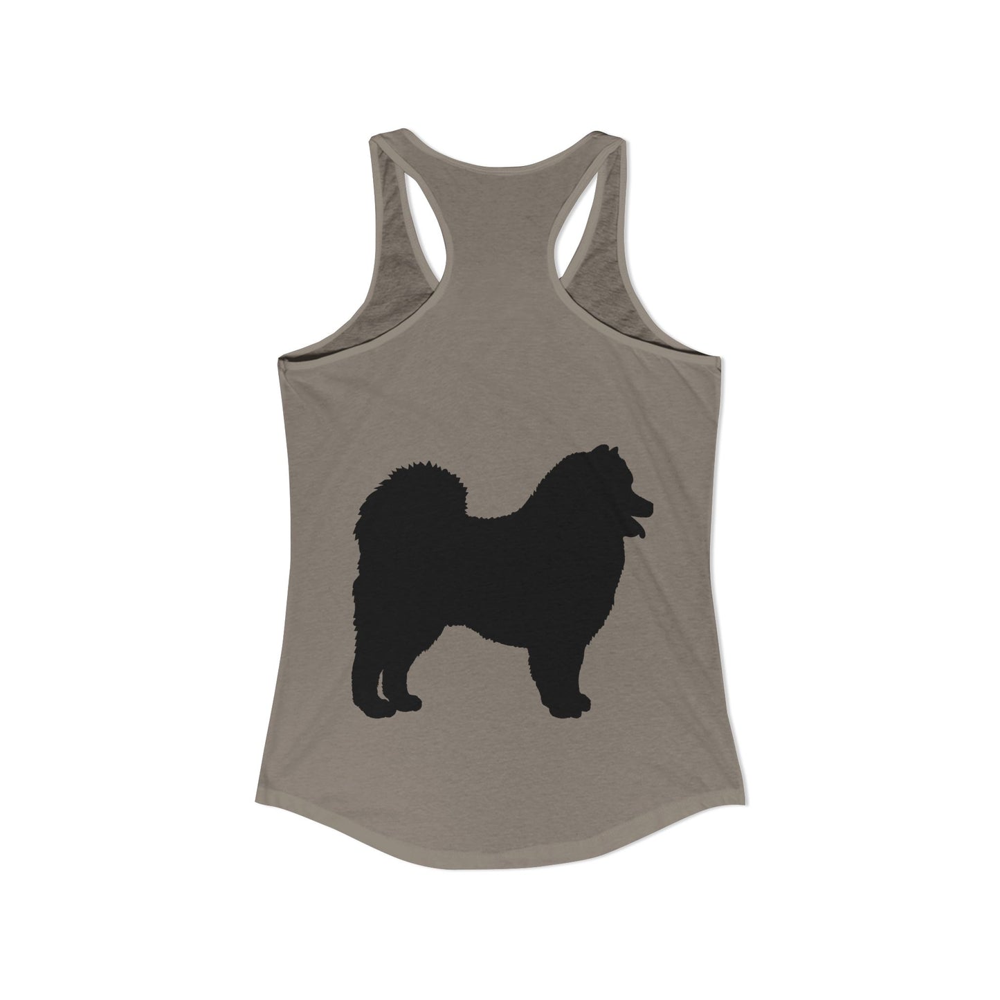 Samoyed Silhouette Women's Racerback Tank
