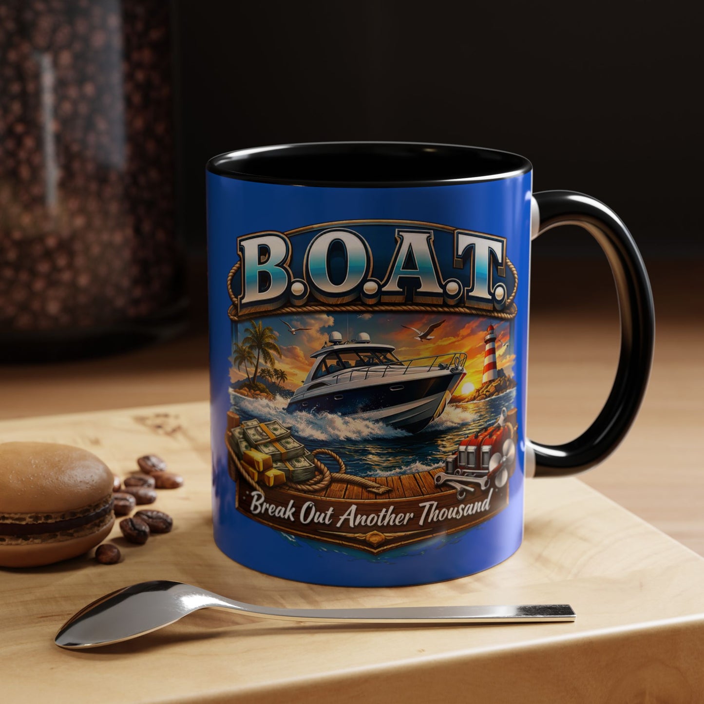 B.O.A.T. 2-Tone Coffee Mug