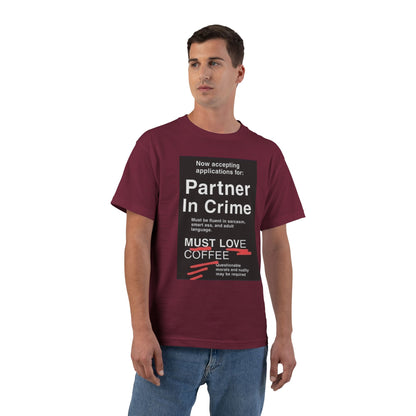 Partner In Crime Men's Short-Sleeve Crewneck Tee