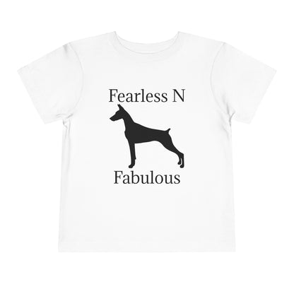 Fearless N Fabulous Toddler Unisex Short Sleeve Crewneck Tee