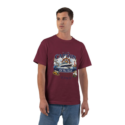 Captain Men's Short-Sleeve Crewneck Tee