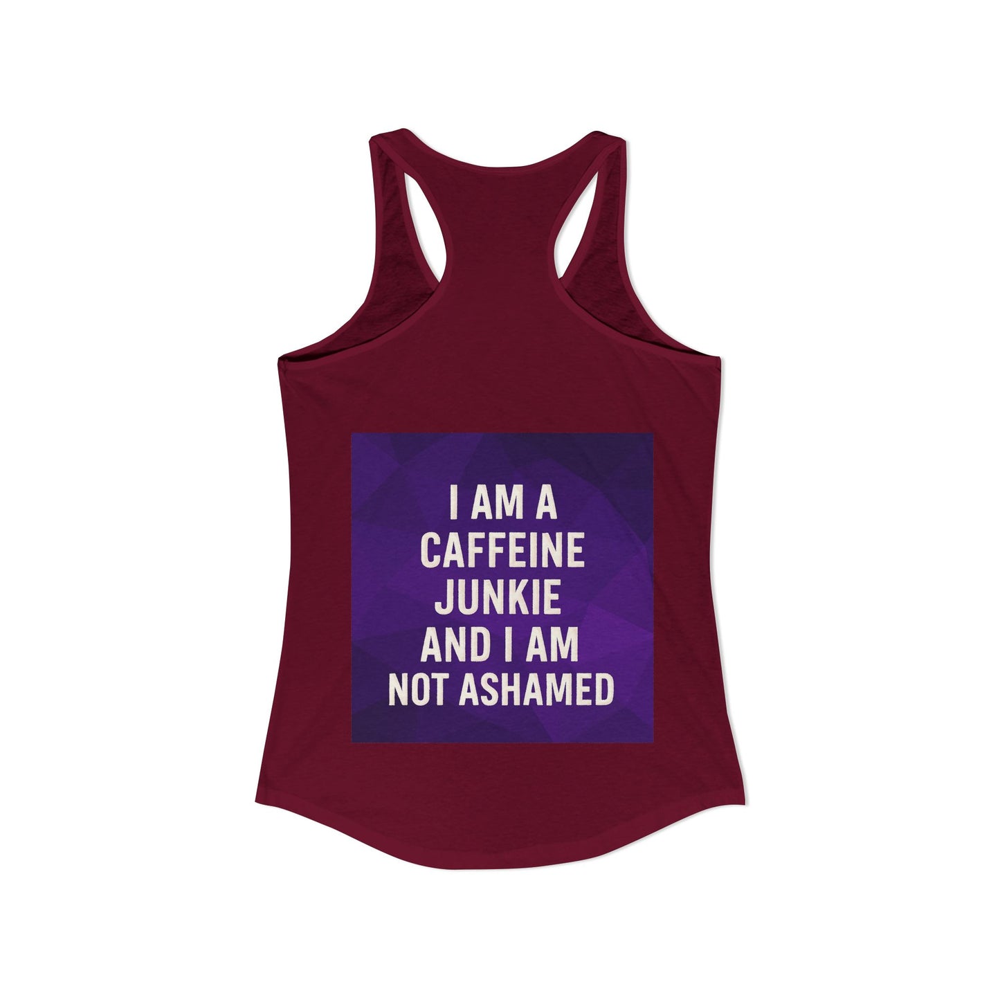 Caffeine Junkie Women's Racerback Tank