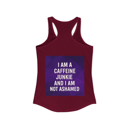 Caffeine Junkie Women's Racerback Tank