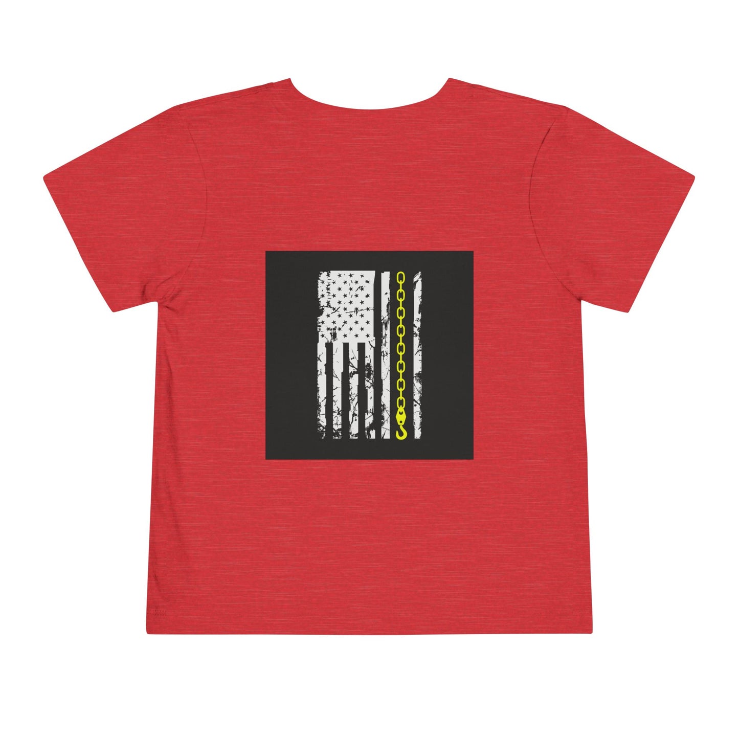 Thin Yellow Line Toddler Unisex Short Sleeve Crewneck Tee