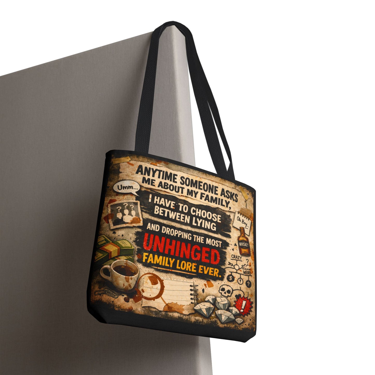 Unhinged Family Tote Bag