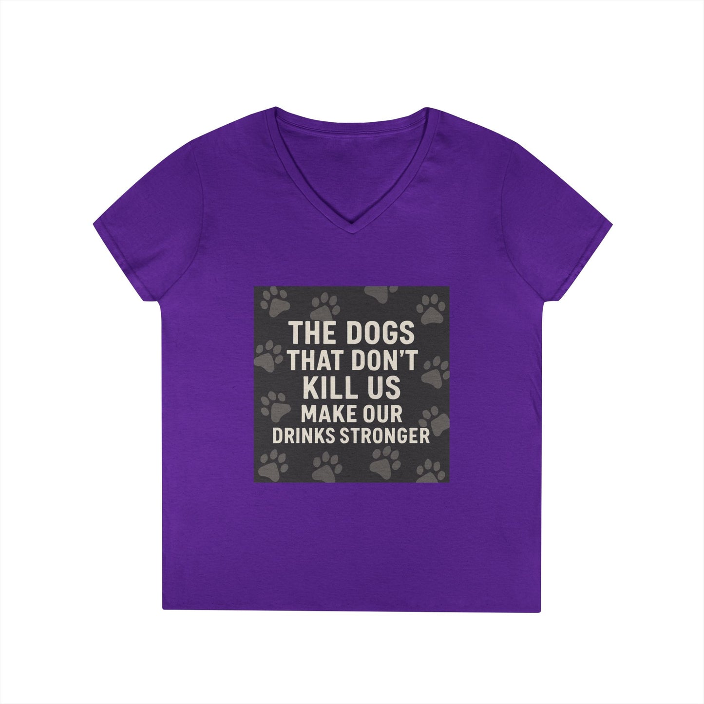 Drinks Stronger Women's V-Neck T-Shirt