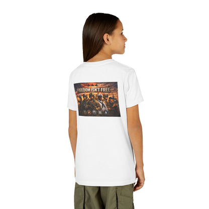 Freedom Isn't Free Youth Unisex Short Sleeve Crewneck Tee
