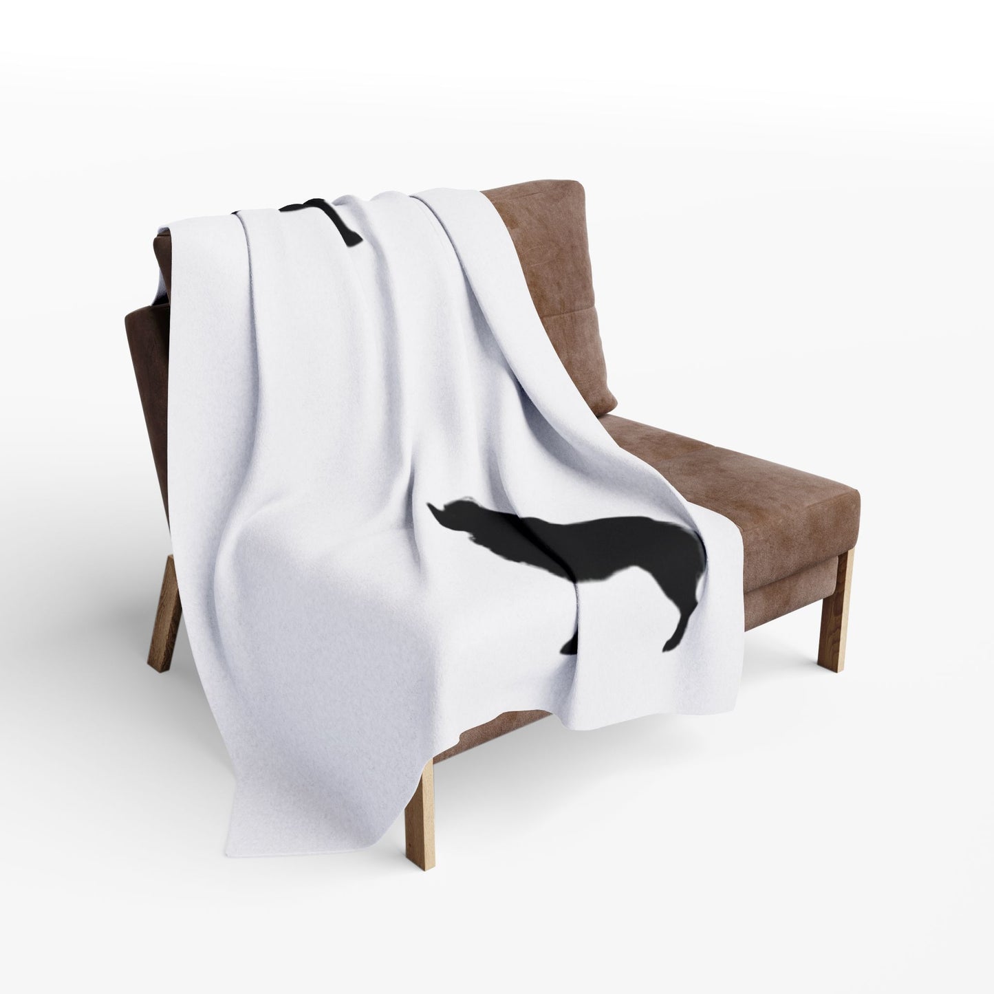 Aussie Silhouette Arctic Fleece Blanket
