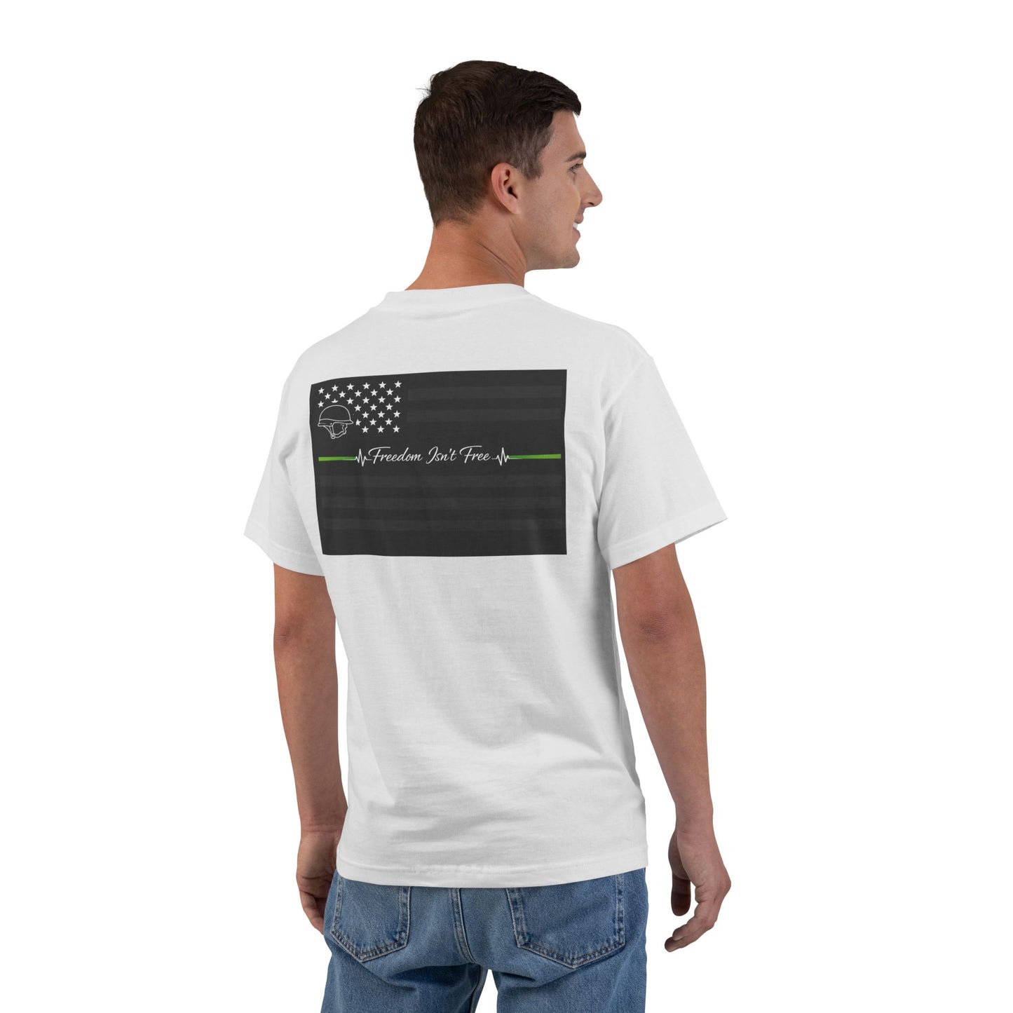 Thin Green Line Men's Short-Sleeve Crewneck Tee