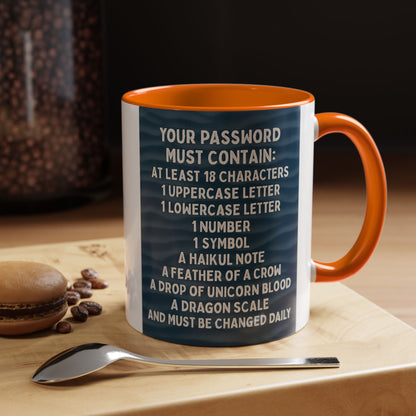 Password 2-Tone Coffee Mug