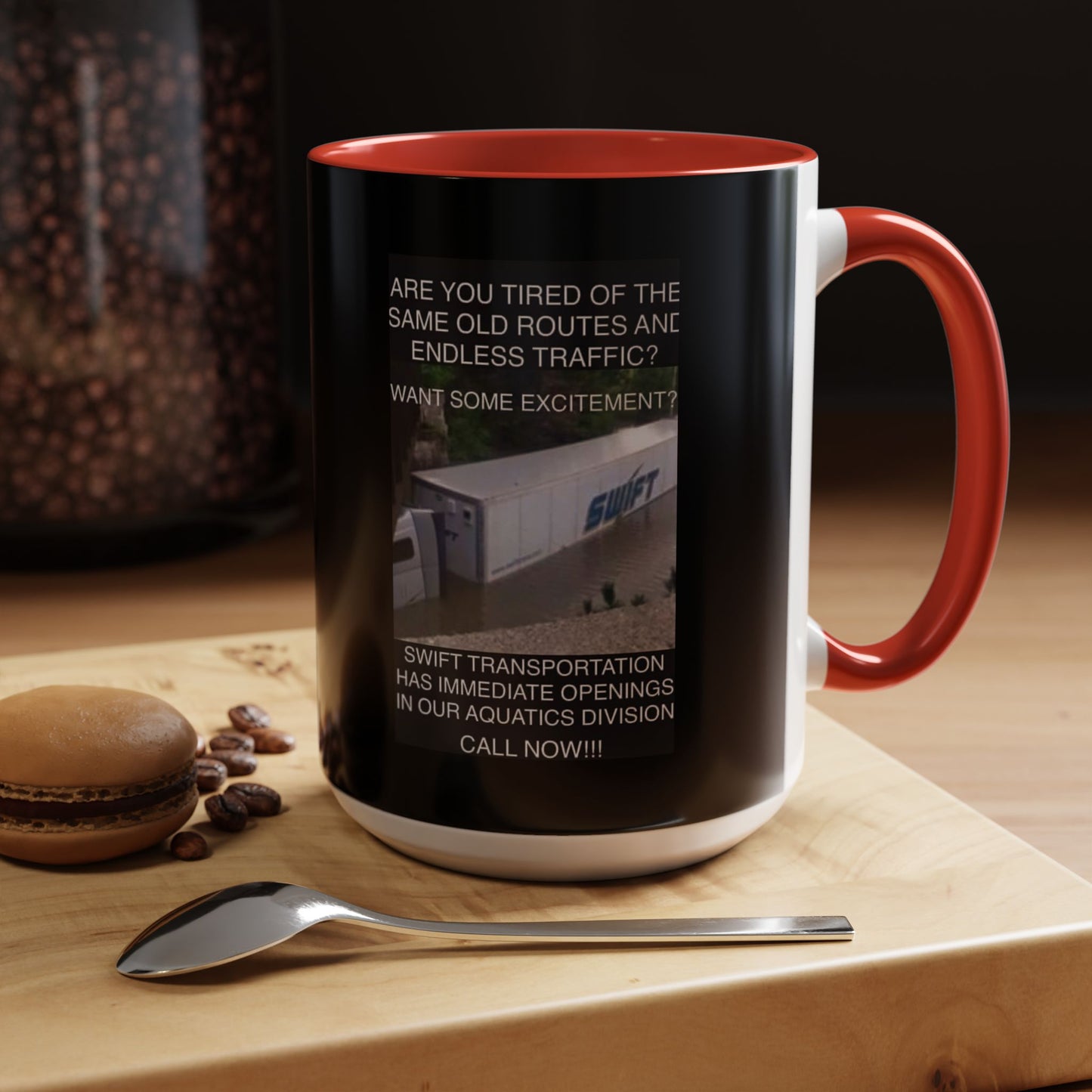 Swift Aquatics 2-Tone Coffee Mug