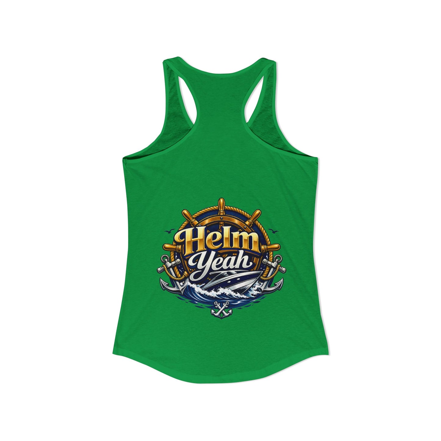 Helm Yeah Women's Racerback Tank