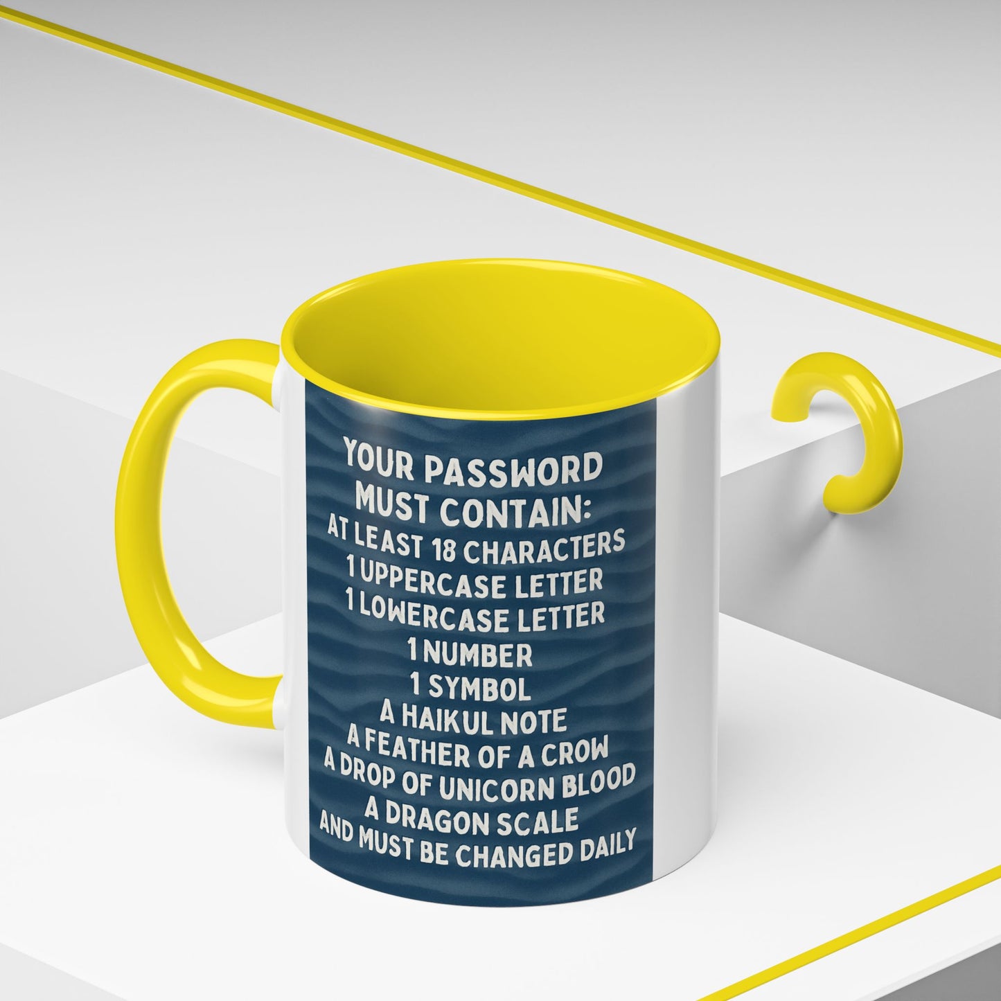 Password 2-Tone Coffee Mug